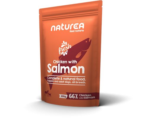 Naturea vådfoder Kylling/Laks